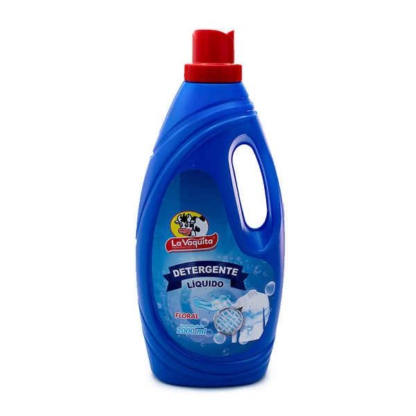 DETERGENTE LIQUIDO  2000ML LA VAQUITA